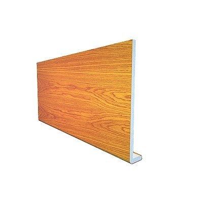 Product image for uPVC 400mm Fascia Board (10mm Cappit Square Edged) 2.5m - Irish Oak