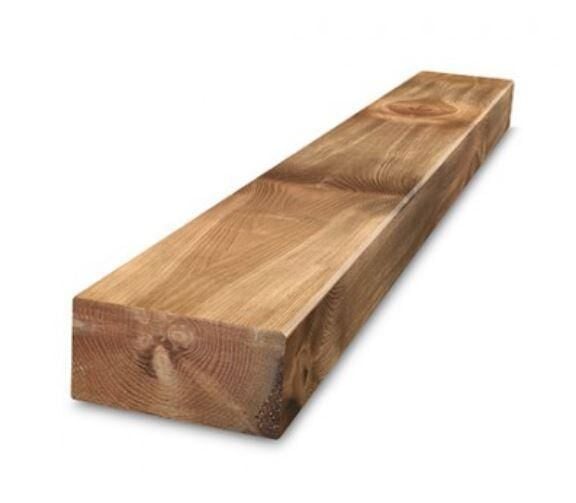 Product image for 2.4m Sleeper Brown UC3 100mm x 200mm