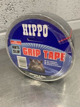 Product image for Hippo Anti-Slip Grip Tape Black 50mm x 9m