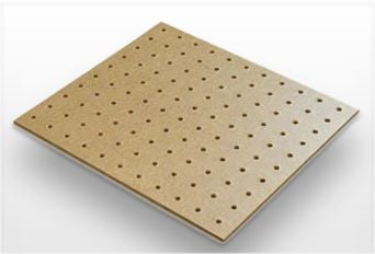 Product image for Hardboard Perforated Sheet 3.2 x 1220 x 2440mm