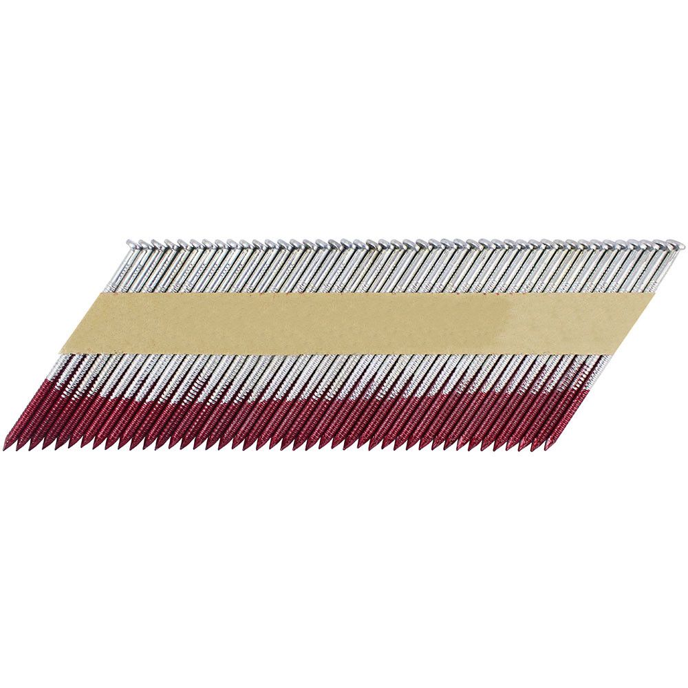 Product image for FirmaHold Collated FirmaGalv Clipped Head Ring Shank Nails Pack of 3300 - 2.8mm x 50mm