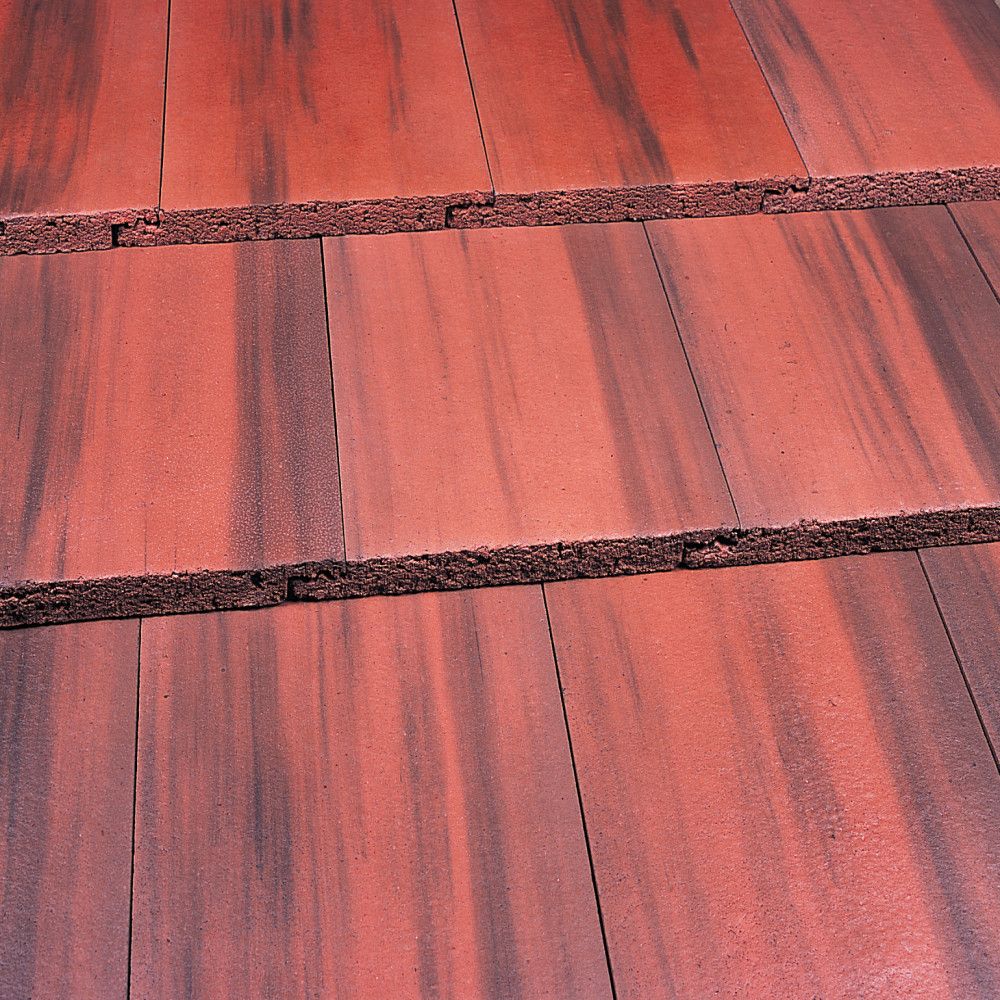 Product image for Marley 300mm Concrete Baby Ridge - Old English Dark Red