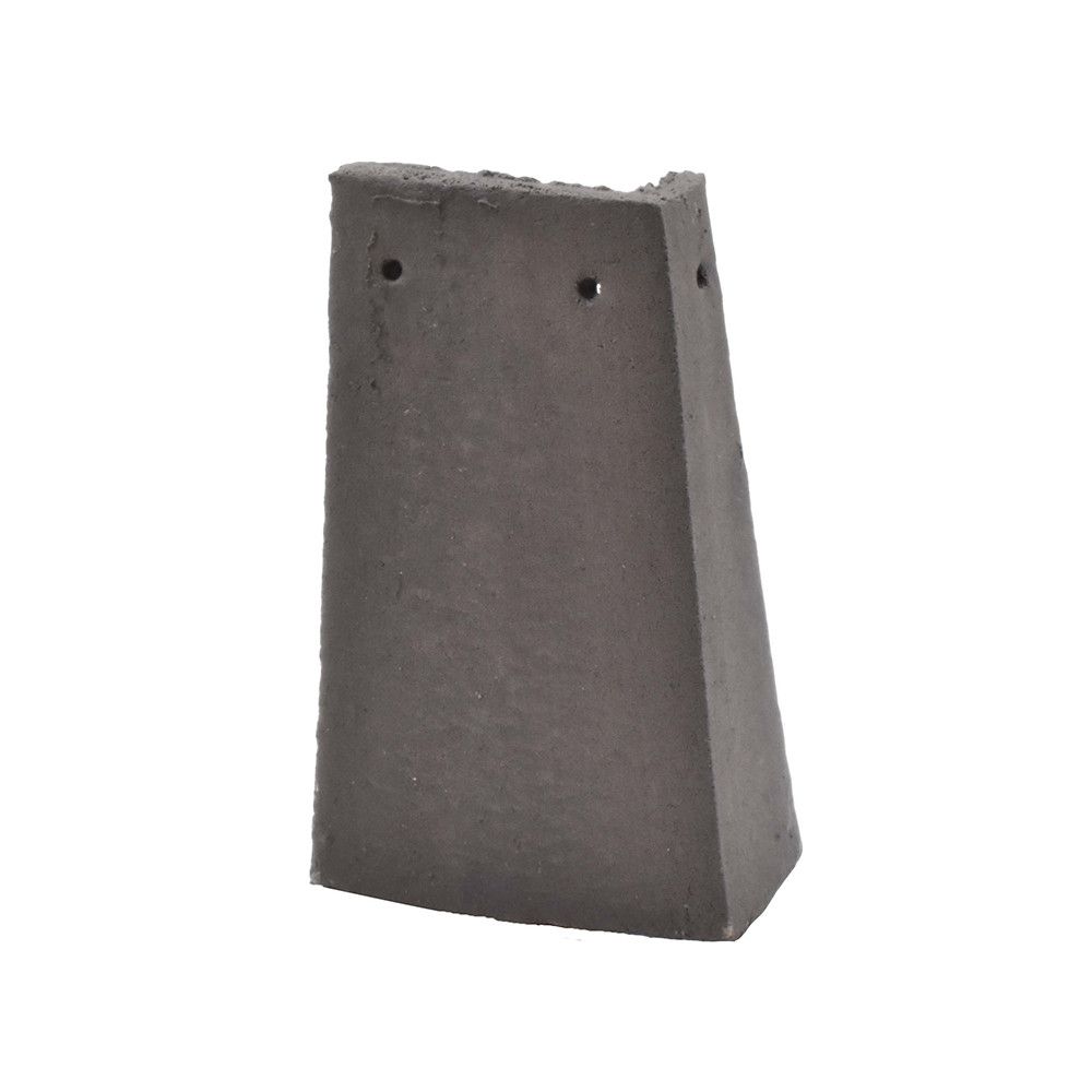 Product image for Sandtoft Concrete Plain Tile Left Hand 90 Degree External Angle - Dark Grey