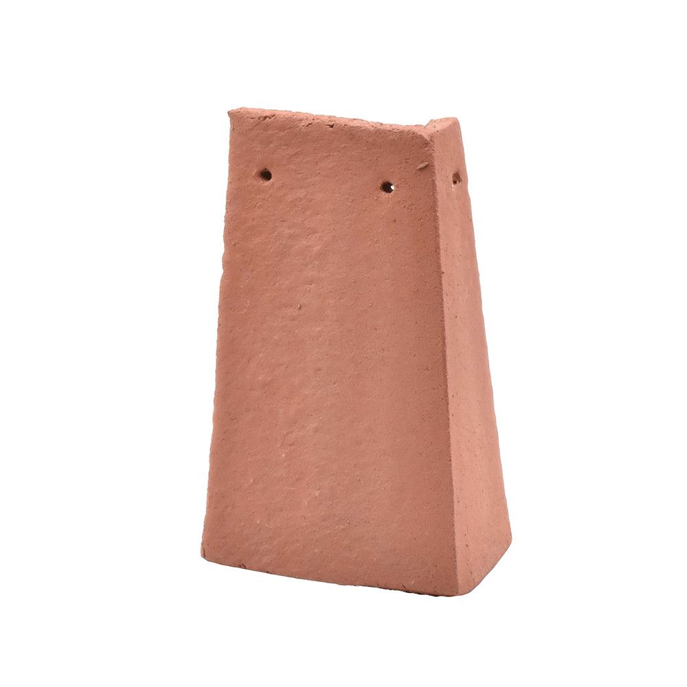 Product image for Sandtoft Concrete Plain Tile Left Hand 90 Degree External Angle - Terracotta Red