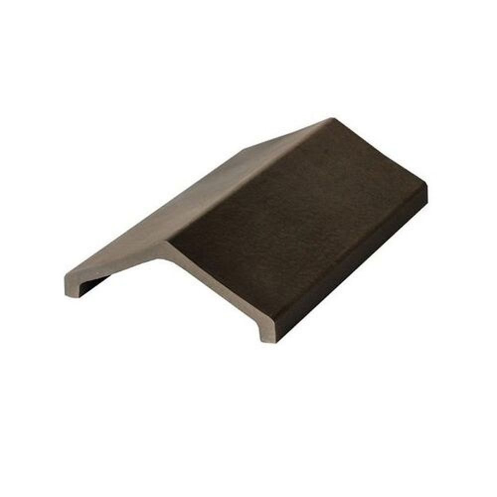 Product image for Redland Universal Angle Ridge Tile - Charcoal Grey