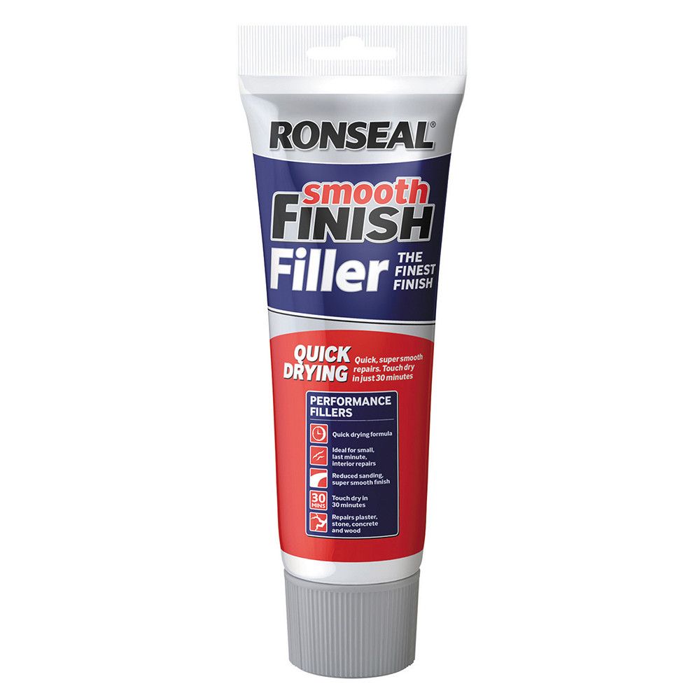 Product image for RONSEAL Smooth Finish Quick Drying Multi Purpose Filler - 330g