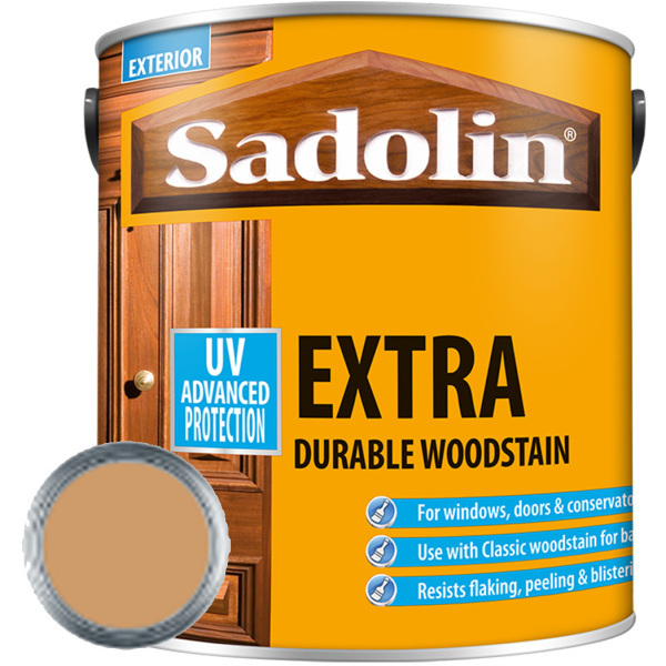 Product image for Sadolin Extra Durable Woodstain 2.5l - Natural
