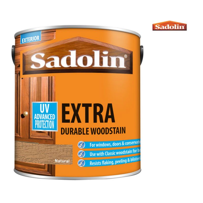 Product image for Sadolin Extra Durable Woodstain 2.5l - Natural