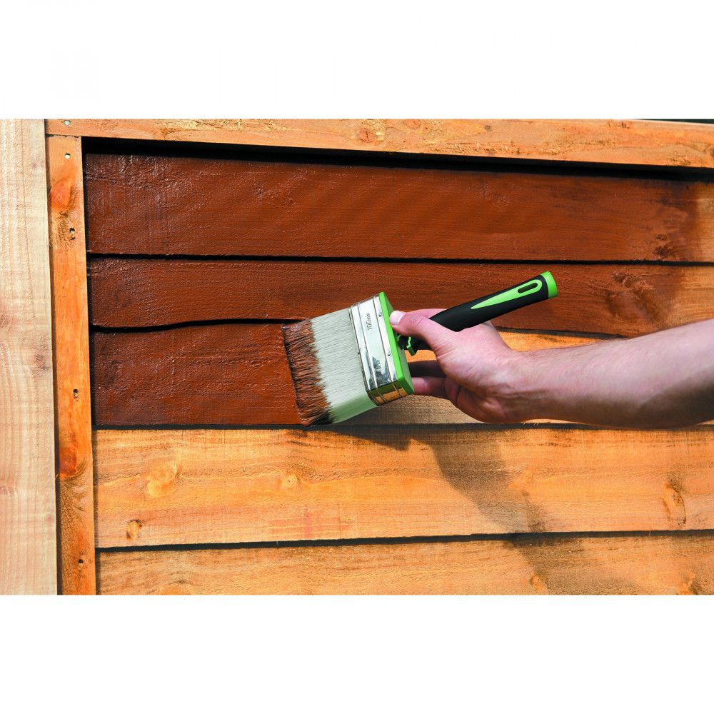 Product image for RONSEAL Soft Grip Fence Life Paint Brush - 4 Inch (101mm)