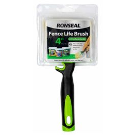 Product image for RONSEAL Soft Grip Fence Life Paint Brush - 4 Inch (101mm)