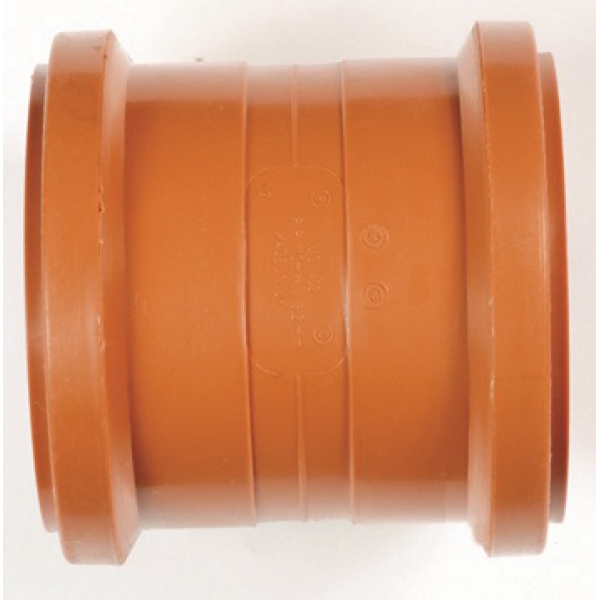 Product image for Polypipe Polypro Double Socket Coupler UG602 160mm