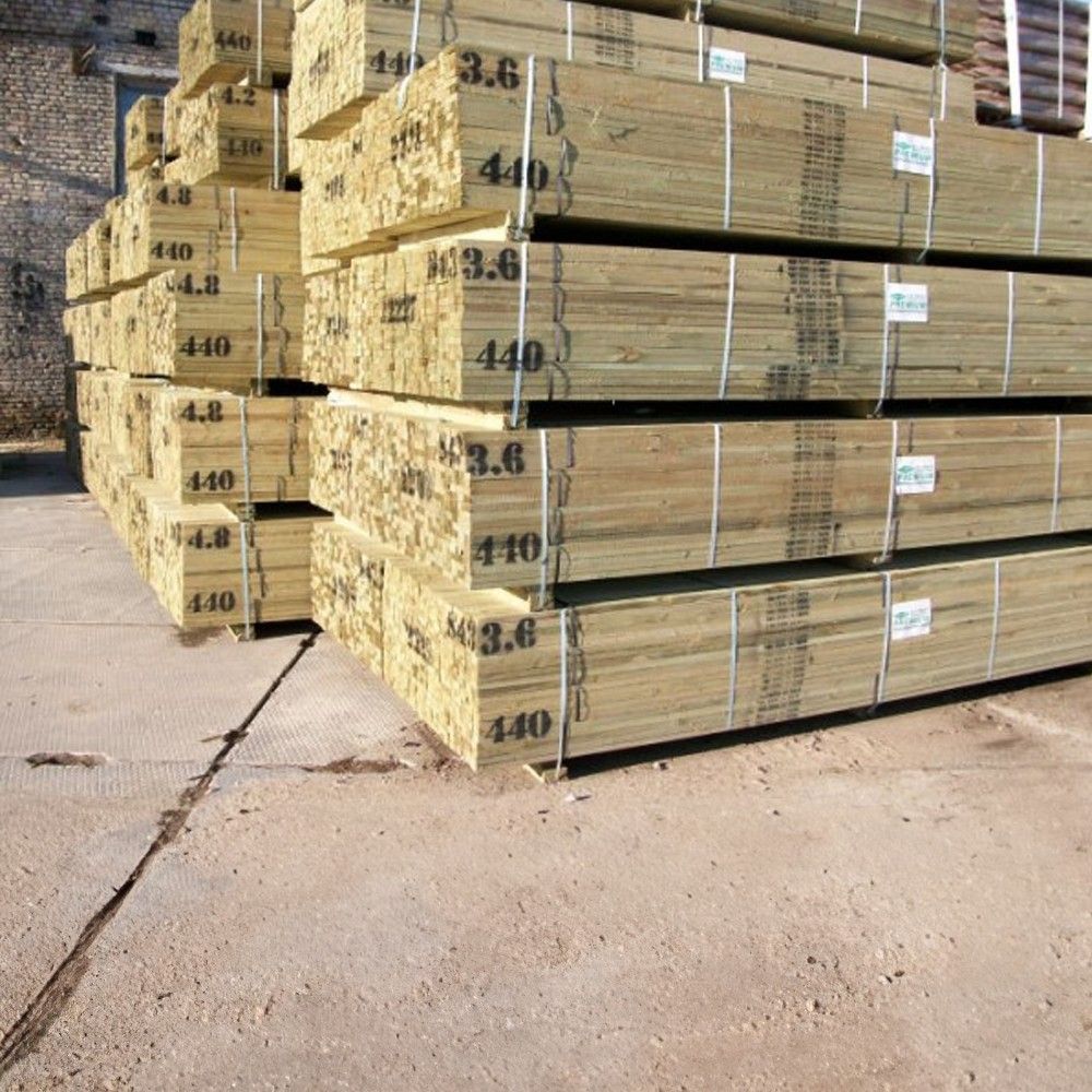 Image of Softwood Treated Timber - 19mm x 38mm - Price Per Linear Metre