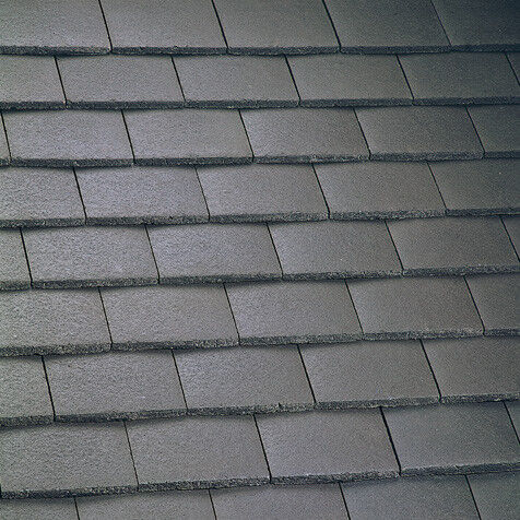 Product image for Marley Concrete Plain Eaves/Top Roof Tile - Smooth Brown
