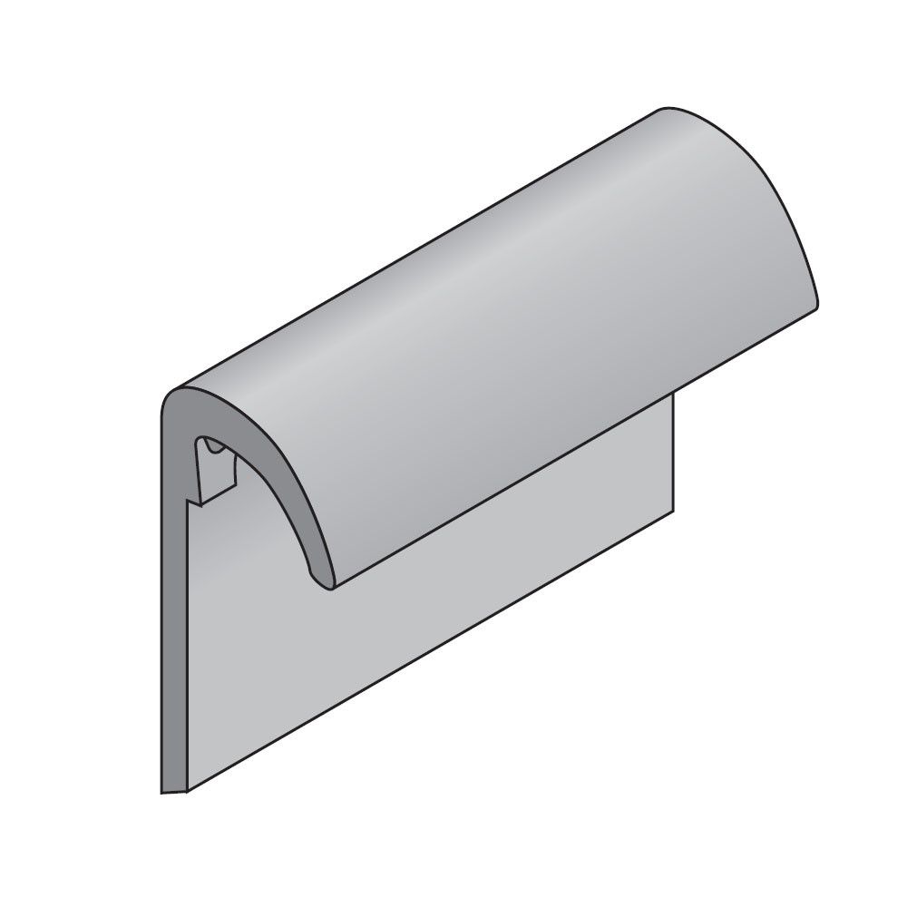 Product image for Marley Concrete Segmental Mono Ridge - Smooth Grey