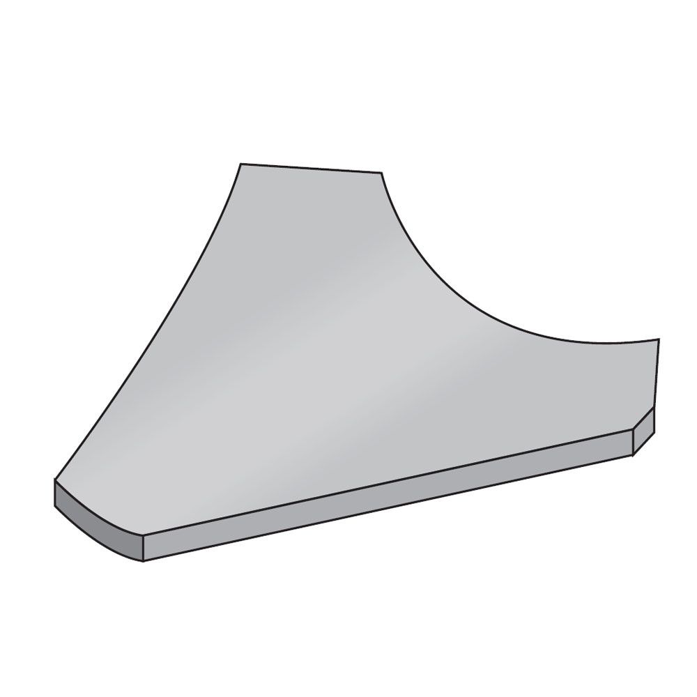 Product image for Marley Concrete Plain Valley Roof Tile - Anthracite