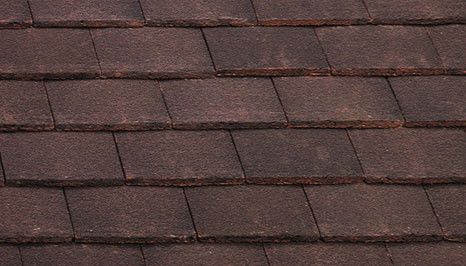 Product image for Marley Concrete Plain 90 Degree External Angle Roof Tile (Right Handed) - Natural Red