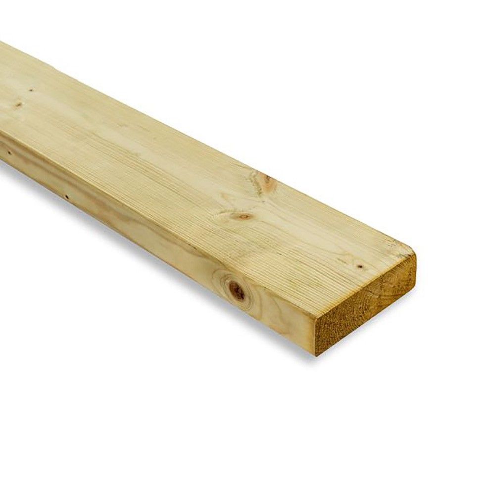 Image of 47mm x 150mm Sawn Treated Timber Batten C24 - 4.8m