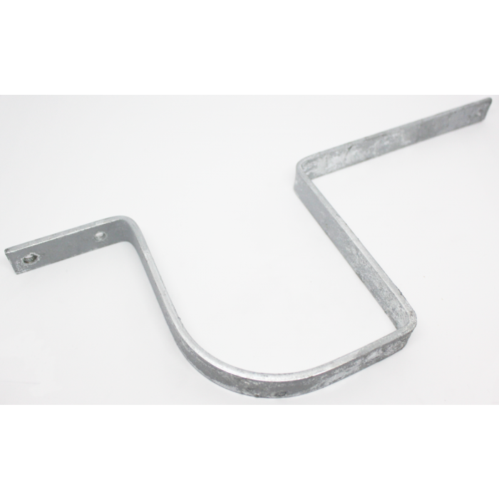 Product image for Samac Fixings Galvanised Steel Ogee Snowguard Brackets - 150mm