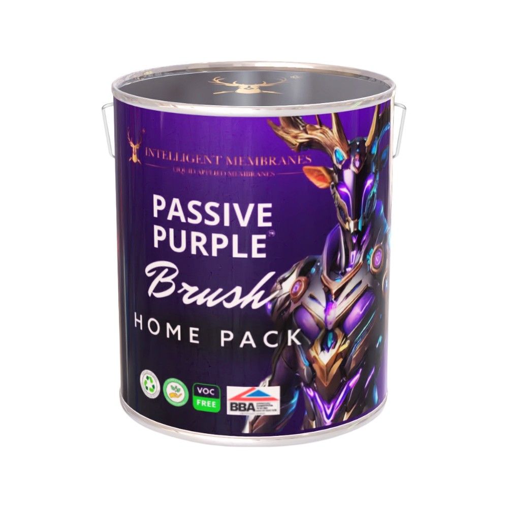 Product image for Passive Purple Airtight Liquid Vapour Control Membrane Brush - External 5kg