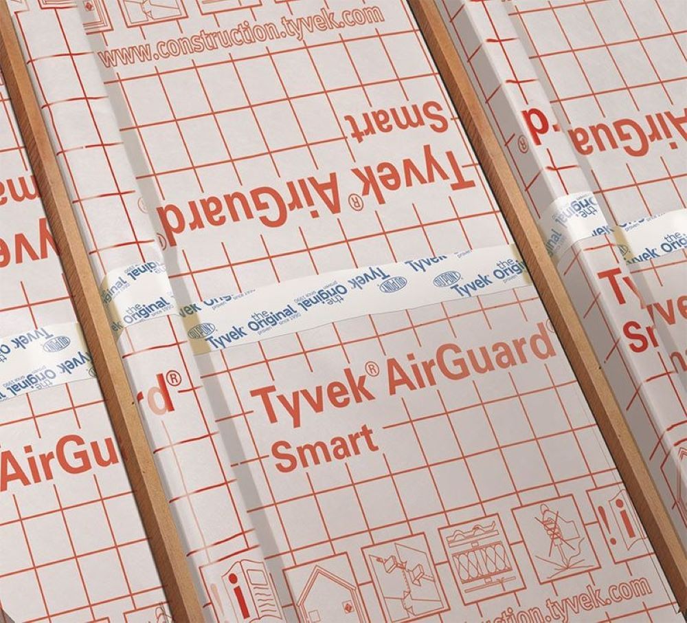 Image of DuPont Tyvek AirGuard Smart Air and Vapour Control Layer - 1.5m x 50m