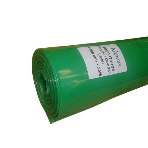 Product image for Novia Polythene Vapour Control Layer 1000 Gauge - 4m x 25m Roll