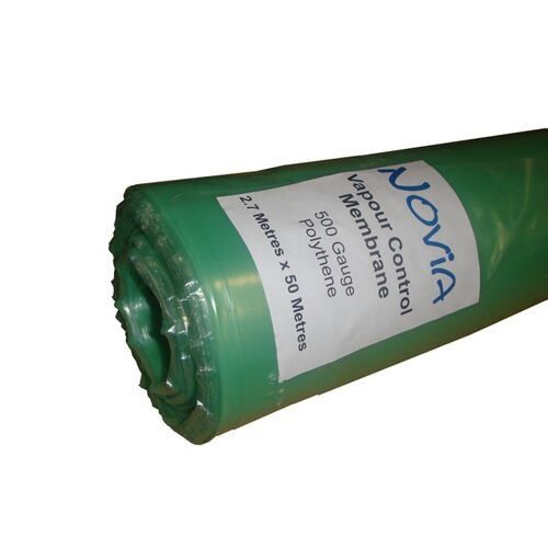 Product image for Novia Polythene Vapour Control Layer 500 Gauge - 2.7m x 50m Roll