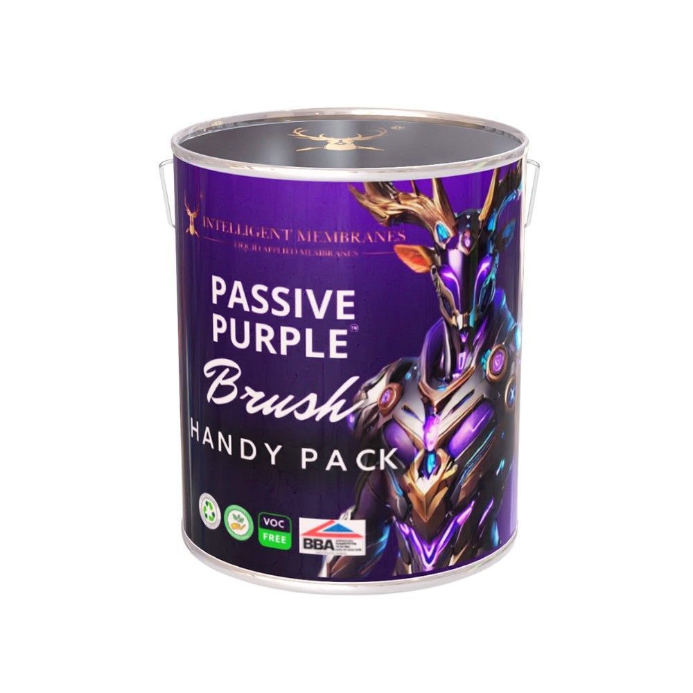Product image for Passive Purple Airtight Liquid Vapour Control Membrane Brush - 3.7kg