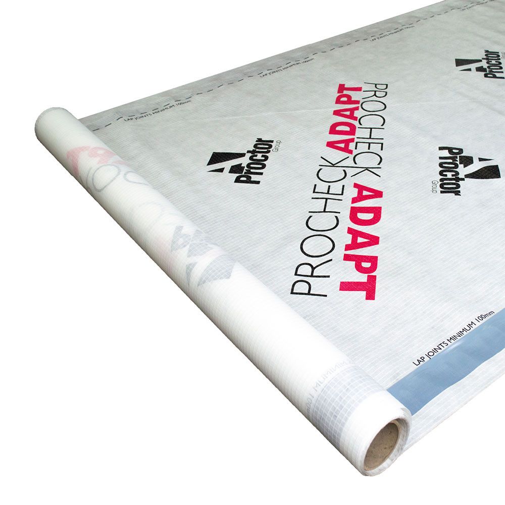 Image of A Proctor Group Procheck Adapt High Performance Variable Permeability VCL - 50m x 1.5m Roll