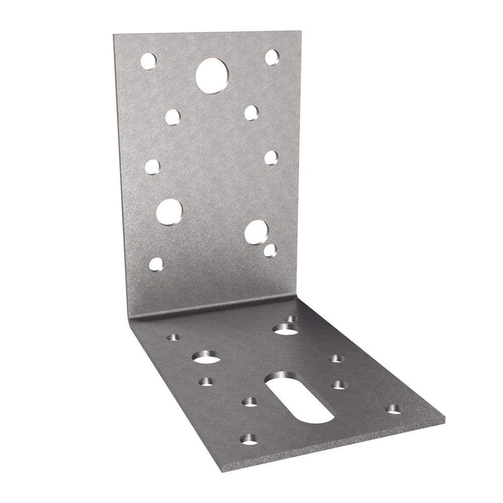 Product image for Sabrefix 90mm x 63mm Heavy Duty Angle Bracket - Pack of 50