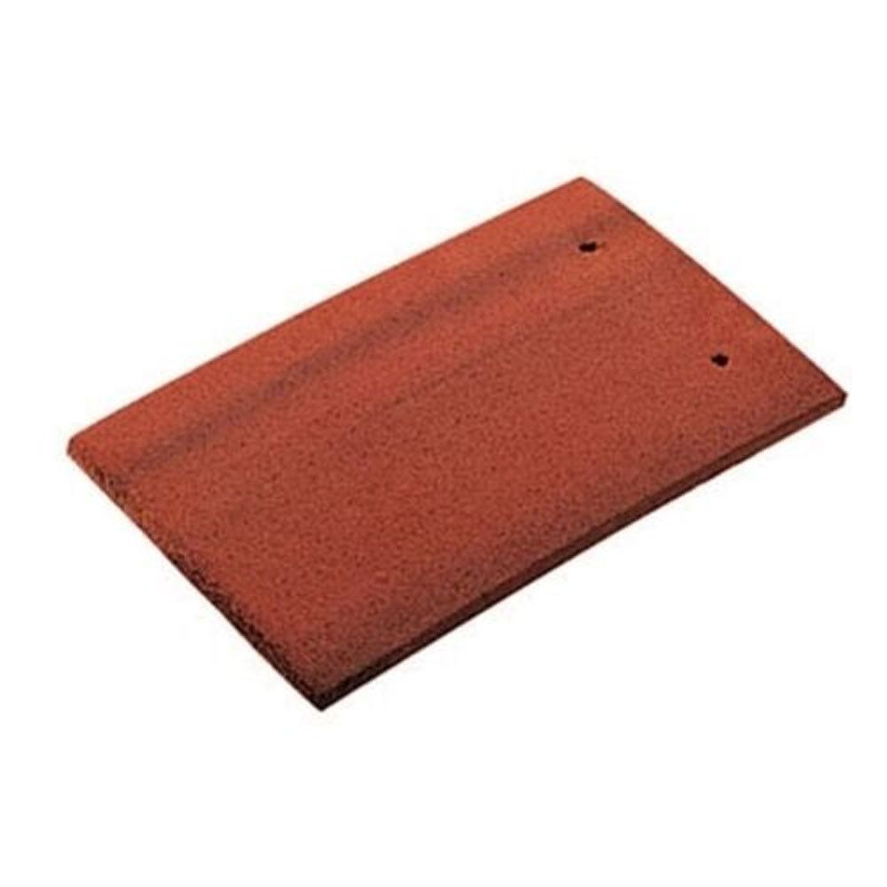 Product image for Redland Concrete Plaintile Roof Tile Smooth - Farmhouse Red