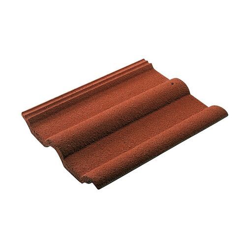 Product image for Redland 50 Double Roman Concrete Interlocking Roof Tile - Rustic Red