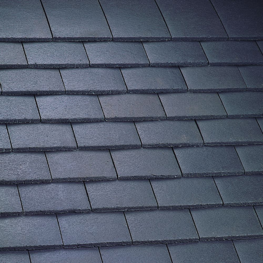 Product image for Marley Plain Concrete Roof Tile Smooth Grey - Pallet of 900