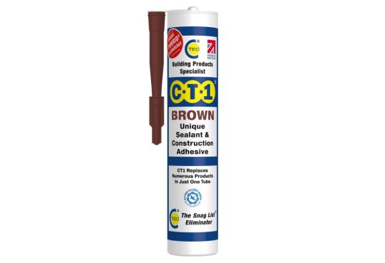 Product image for C-TEC CT1 Sealant & Adhesive Brown 290ml