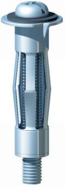 Product image for Timco Metal Cavity Anchor M5 x 37 (45mm Screw) Pk4