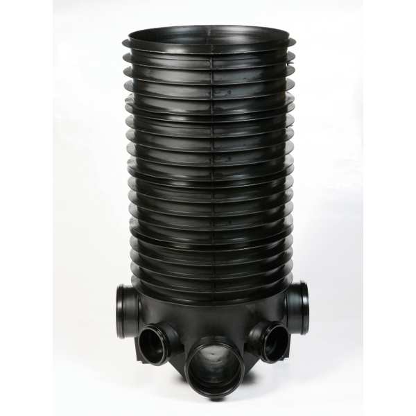 Product image for Polypipe ICDB2 160mm Inspection Chamber Base Unit +4 Risers