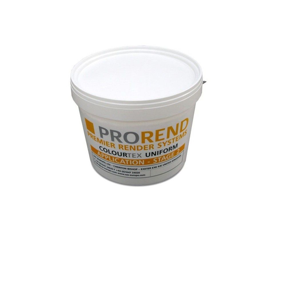 Product image for ProRend Colourtex Uniform Plaster 17kg - Primrose