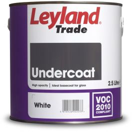 Product image for Leyland Trade 2.5Ltr Undercoat White