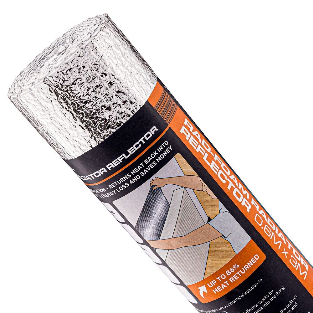 Product image for SuperFOIL Rad-Foam Radiator Reflector Insulation - 0.6m x 3m Roll