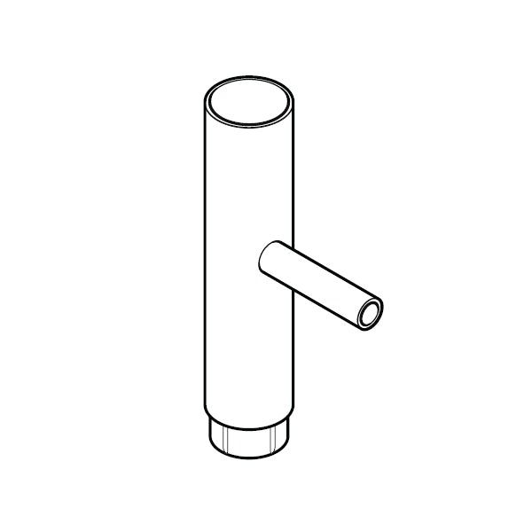Product image for Alumasc Flushjoint Circular Standard Pipe Clip 100mm - Metallic Silver