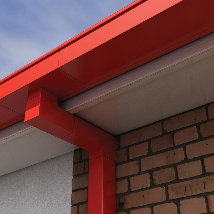 Product image for Alumasc Flushjoint Square 112.5dg Downpipe Bend 75mm x 75mm - Pearl White