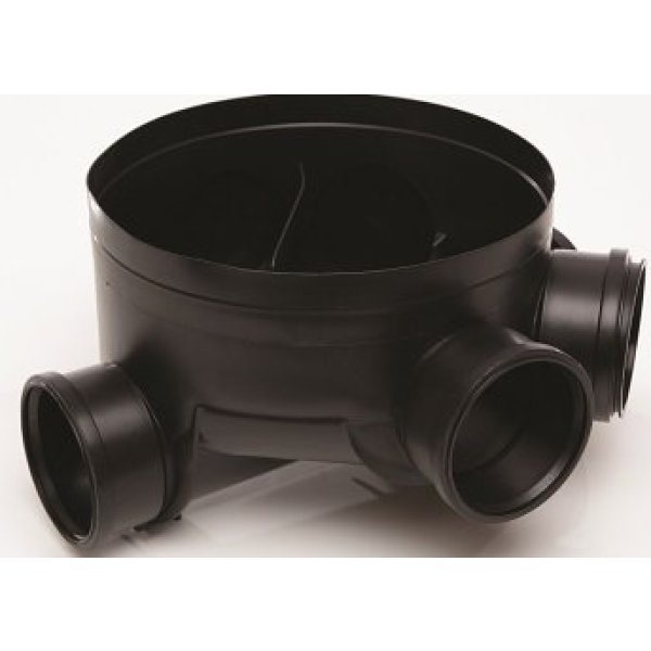 Product image for Polypipe UG537 320mm Diameter 5 Inlet Chamber Base 5/63