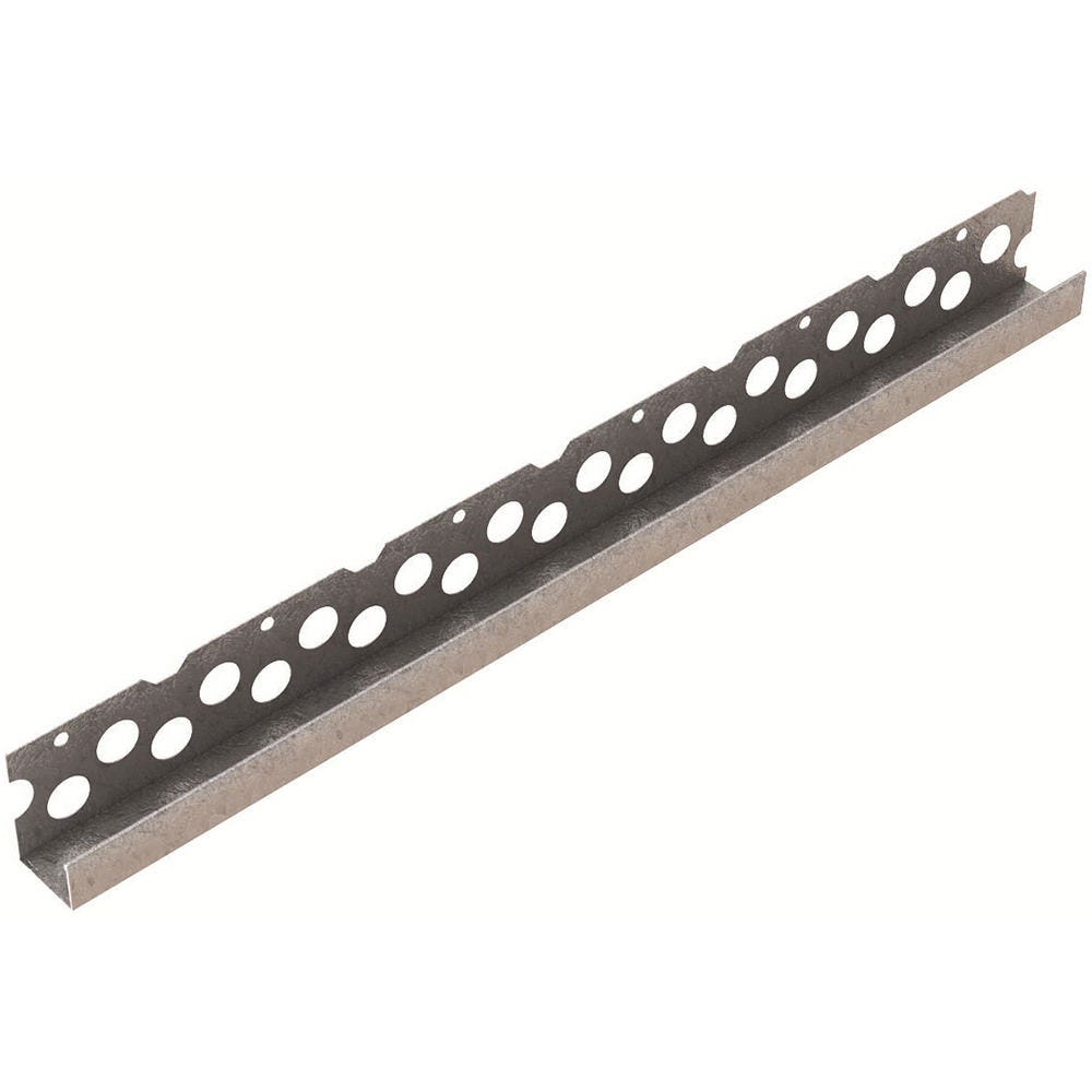 Product image for 15mm Speed Pro Plasterboard Edge Bead Galvanised 3000mm (576)