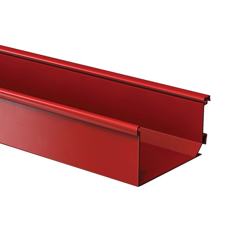 Product image for Alumasc Aqualine Box 135dg External Angle in Metallic Silver - 120mm x 80mm