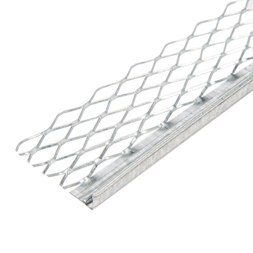 Image of 10mm Speed Pro Plaster Stop Bead Galvanised 2400mm (562)