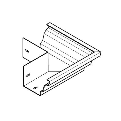 Product image for Alumasc GX Moulded 90dg External Angle in Graphite Grey - 140mm x 100mm
