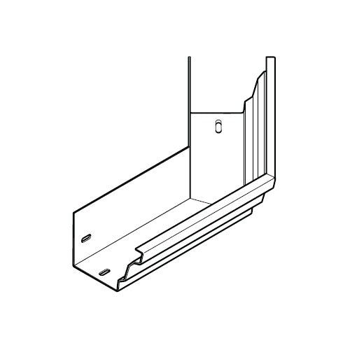 Product image for Alumasc GX Moulded 135dg External Angle in Graphite Grey - 140mm x 100mm