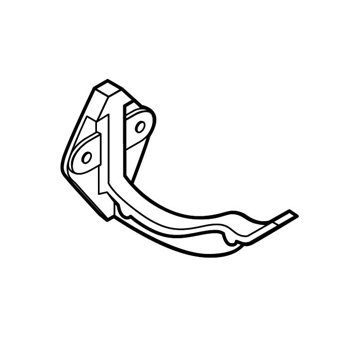 Product image for Aluminium Guttering Victorian Ogee Fascia Bracket 100mm - Textured Black