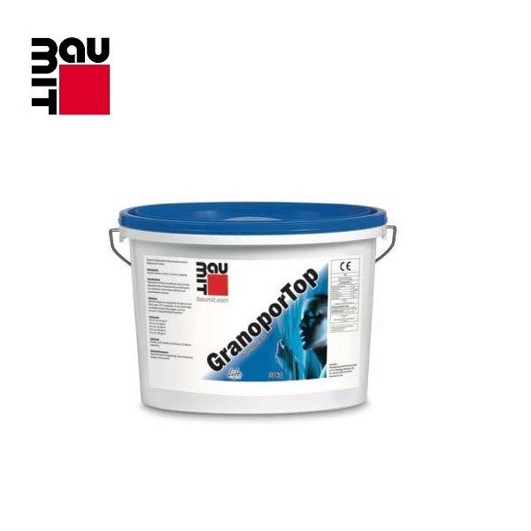 Product image for Baumit GranoporTop Synthetic Resin Finish K3mm Render 25kg - Magnolia White (W1209)
