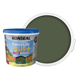 Product image for Ronseal Fence Life Plus Forest Green 5l