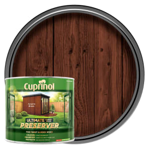 Product image for Cuprinol Ultimate Garden Wood Preservative - Autumn Brown - 1L